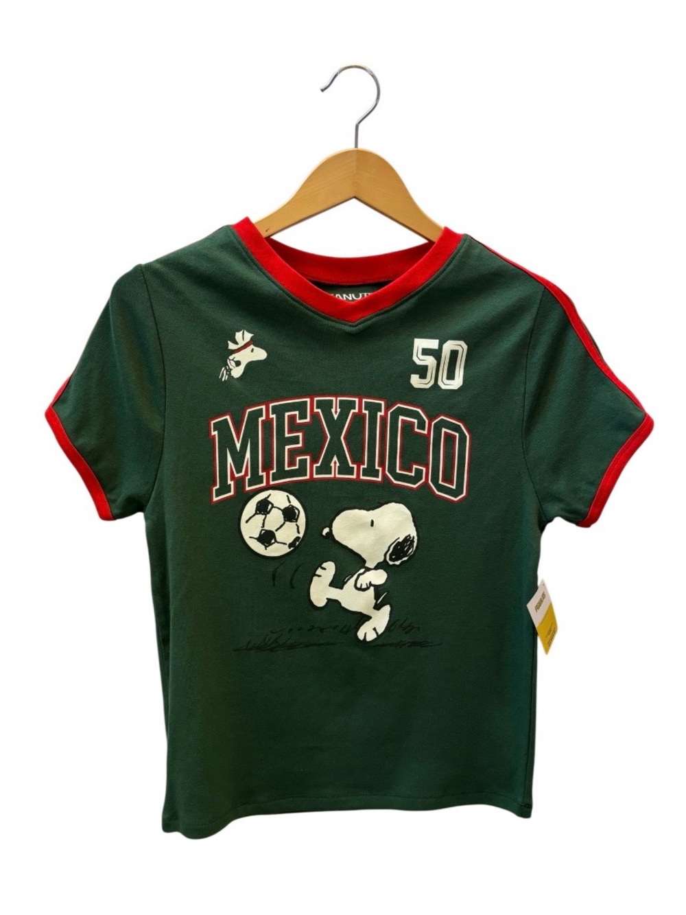 Snoopy Mexico Soccer NWT Tshirt